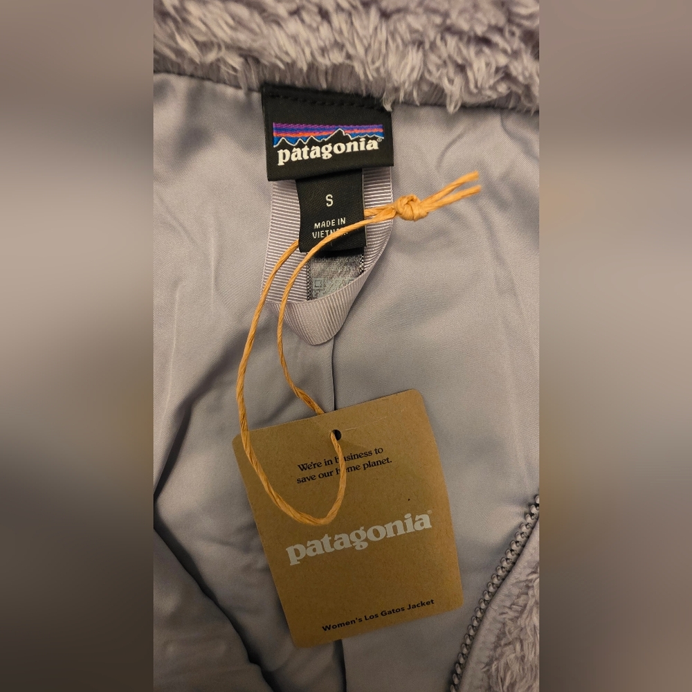 NWT Patagonia Women's Los Gatos Fleece Jacket Permafrost Purple ~ Size Small - Picture 7 of 9